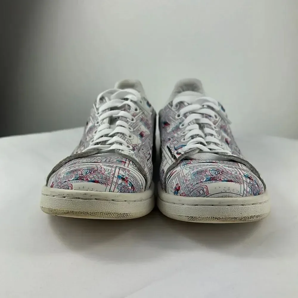 Adidas Limited Edition Stan Smith Mickey Mouse 3D Print Sneakers Size 7.5